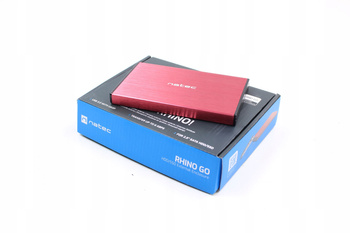 Dysk zewnętrzny przenośny SSD 128GB Red GW 12M